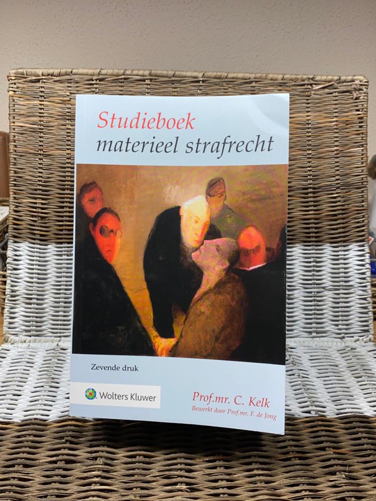 Studieboek materieel strafrecht, Boeken, Wetenschap, Zo goed als nieuw, Sociale wetenschap, Ophalen of Verzenden