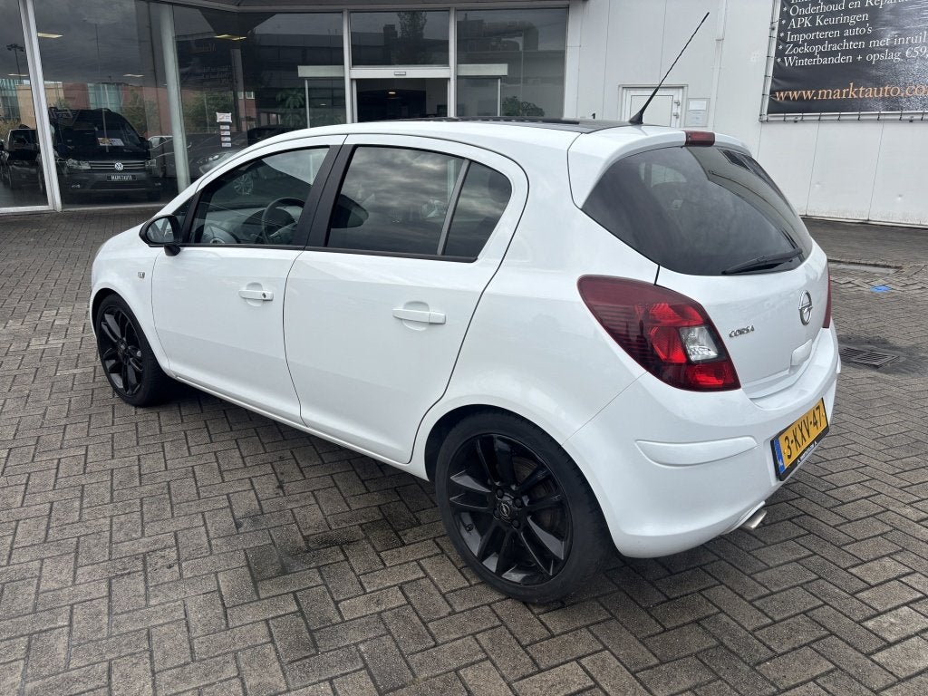 Opel Corsa 1.2-16V Anniversary Edition Airco Cruise, Euro 5, Gebruikt, 4 cilinders, 1229 cc