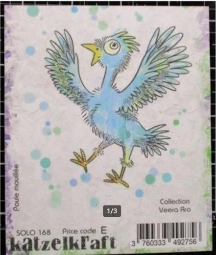 Katzelkraft Vogel, Hobby en Vrije tijd, Ophalen of Verzenden, Zo goed als nieuw, EZ-mounted stempel