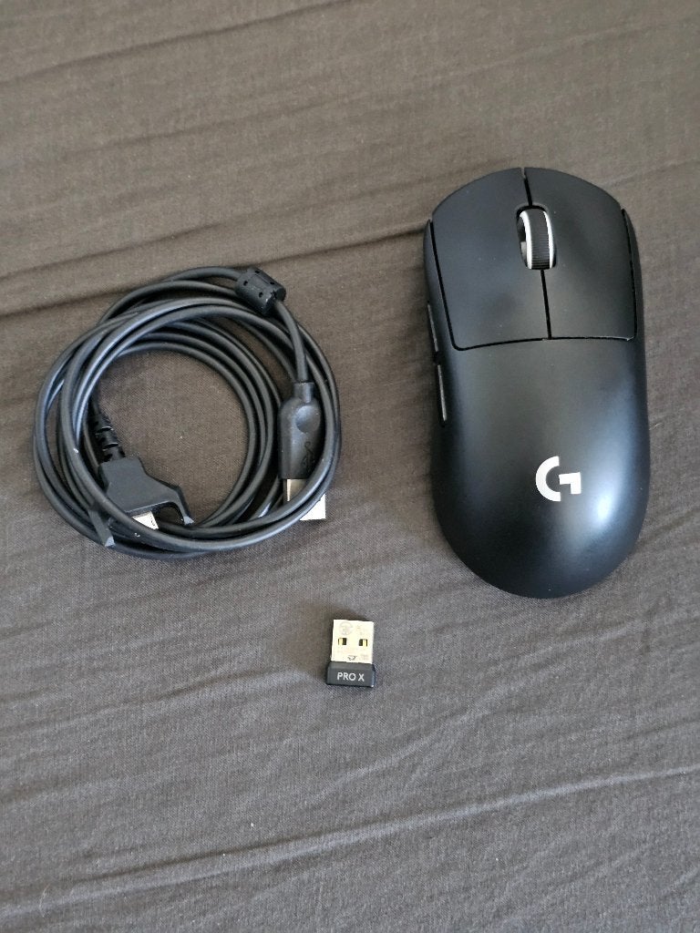Logitech G Pro X Superlight, Muis, Gebruikt, Rechtshandig, Ophalen of Verzenden
