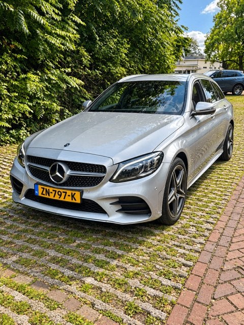 Mercedes C 200 Estate AMG Plus | 2019 | zilvergrijs, 1800 kg, 4 cilinders, 1465 kg, Stationwagon