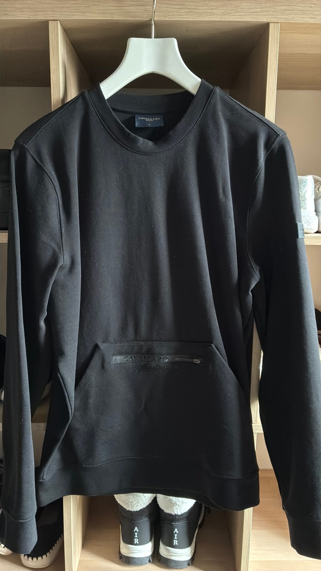 Cavallaro trui, Ophalen of Verzenden, Zo goed als nieuw, Maat 48/50 (M), Zwart