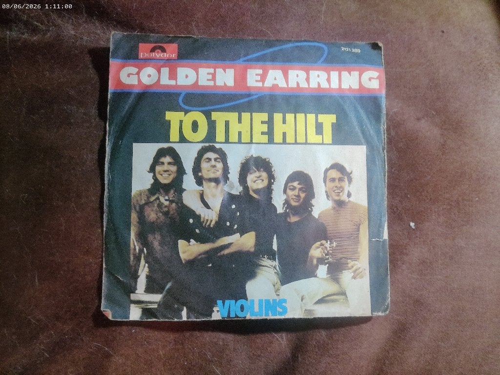 Golden Earring - To the Hilt / Violins, Fotohoes, Ophalen of Verzenden, Gebruikt, Rock en Metal