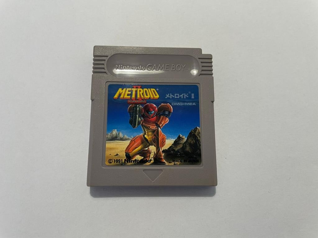Metroid II 2 Return of Samus Nintendo Game Boy gb JPN, 1 speler, Ophalen of Verzenden, Zo goed als nieuw, Vanaf 3 jaar