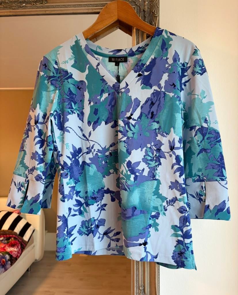 Mi Piace travelstof shirt maat S, Kleding | Dames, Mi Piace, Overige kleuren, Nieuw, Ophalen of Verzenden