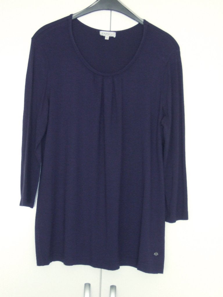 truitje blous bloes shirt hemd blauw 40 / 42, Ophalen of Verzenden, Zo goed als nieuw, Maat 42/44 (L), Blauw