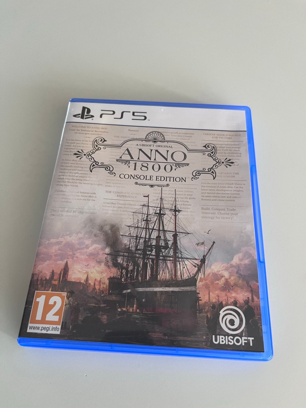Anno 1800 Console Edition PS5 - Zo goed als nieuw, Online, 1 speler, Ophalen of Verzenden, Zo goed als nieuw