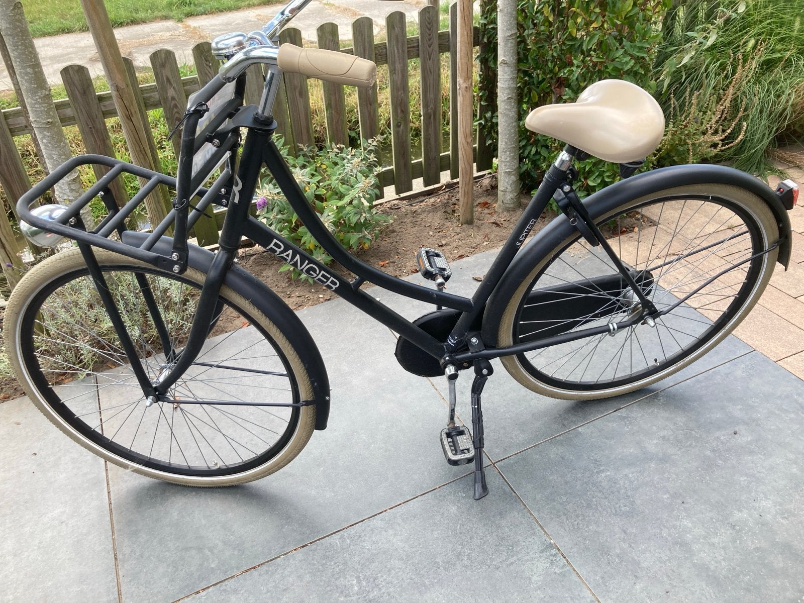 Ranger Jupiter Damesfiets - Zo goed als nieuw, Fietsen en Brommers, Terugtraprem, (Extra) lage instap, Zo goed als nieuw, 50 tot 53 cm