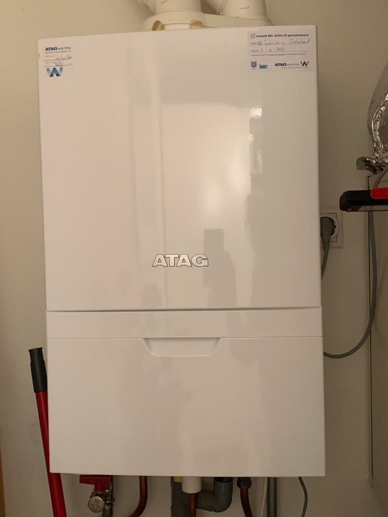 ATAG 136EC CV ketel incl ATAG One thermostaat, Ophalen, 30 tot 80 cm, Gebruikt, Cv-ketel of Combi-ketel