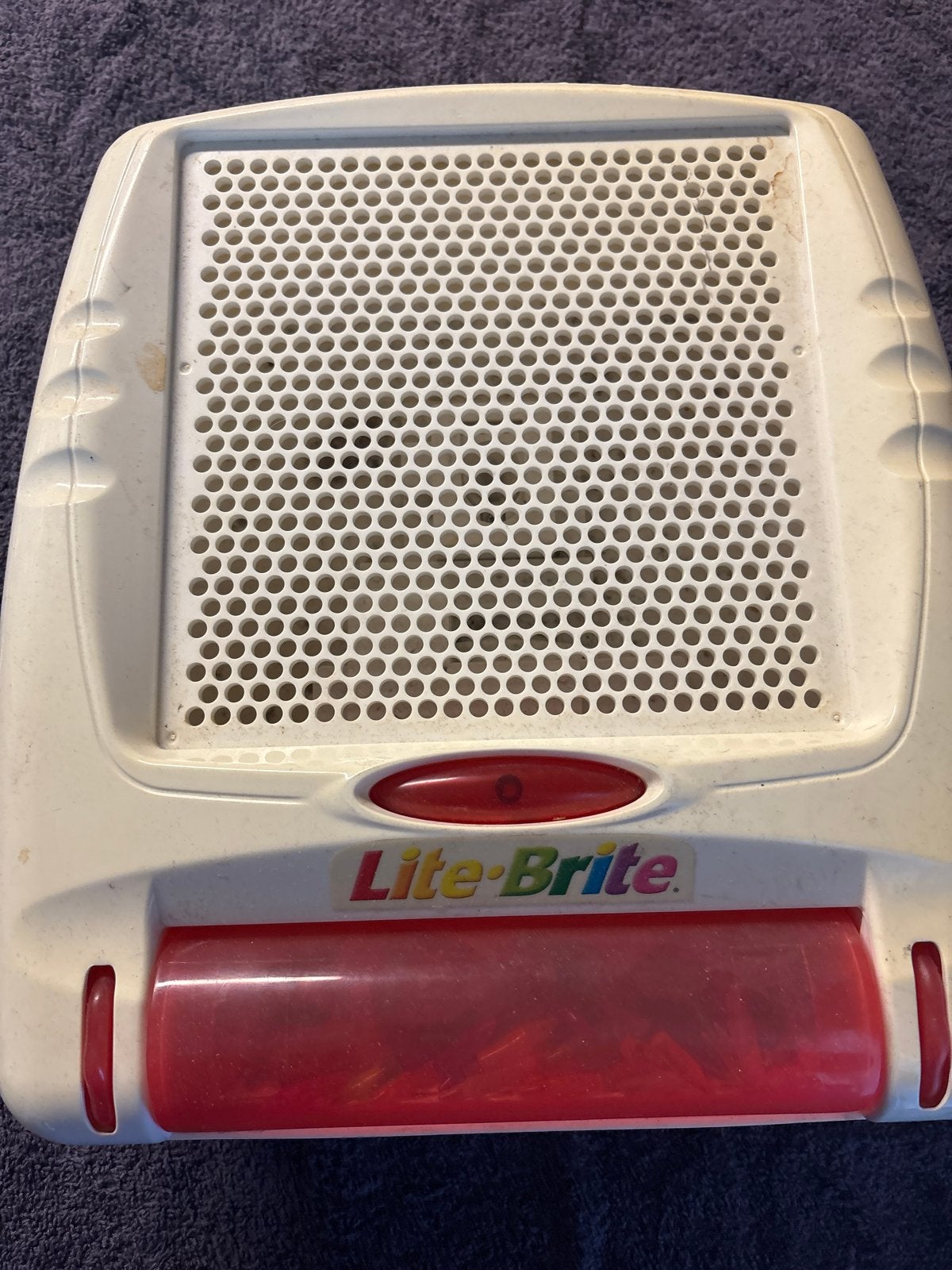 Lite-Brite Tekenbord met Licht en Kleurrijke Pinnetjes, Ophalen of Verzenden, Gebruikt, Knutselen, Met licht