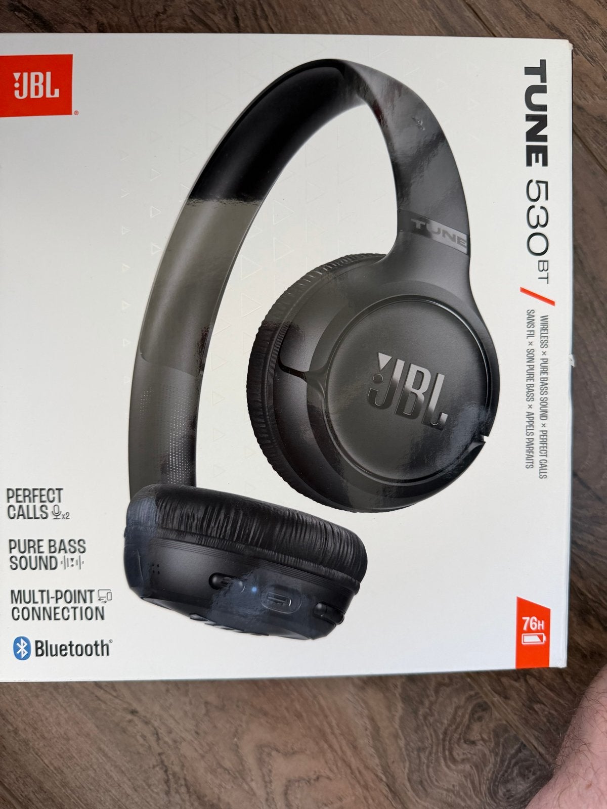 JBL Tune 530BT Draadloze On-ear Koptelefoon - Nieuw