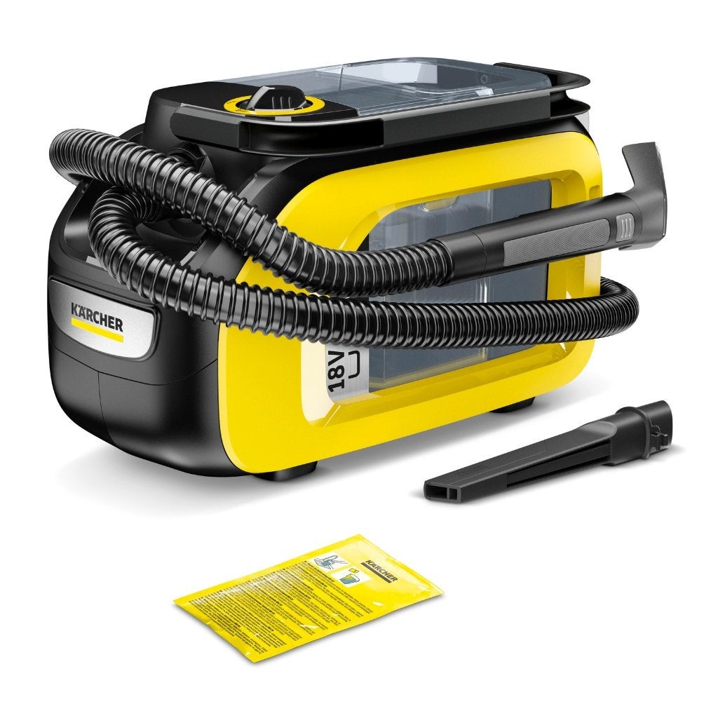 Meubelreiniger huren – Bank, tapijt & autostoelen reinigen!, Witgoed en Apparatuur, Ophalen, Nieuw, Waterstofzuiger, Kärcher