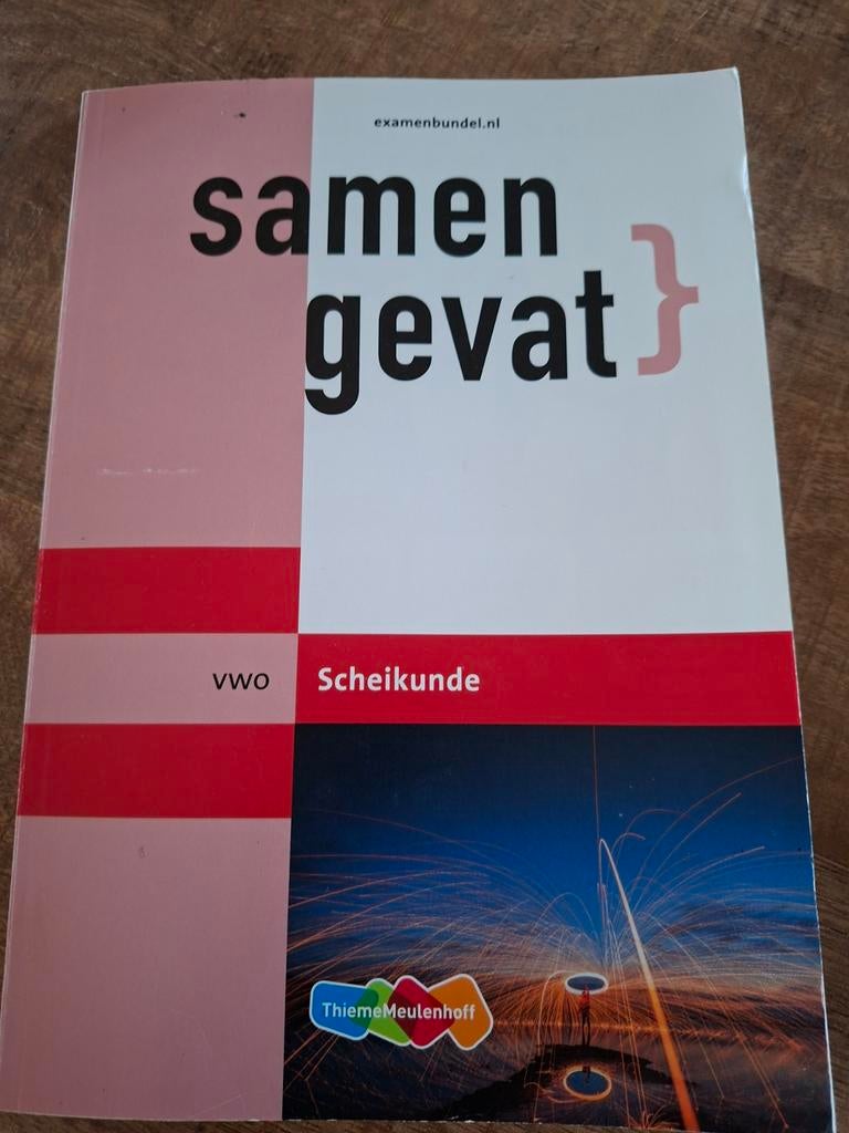 Samengevat Scheikunde VWO Examenbundel, ThiemeMeulenhoff, Ophalen of Verzenden, Beta, WO