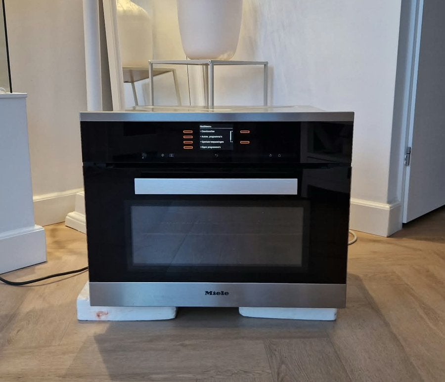 Luxe miele combi oven magnetron, Ophalen, Combimagnetron, Crisp, Zo goed als nieuw