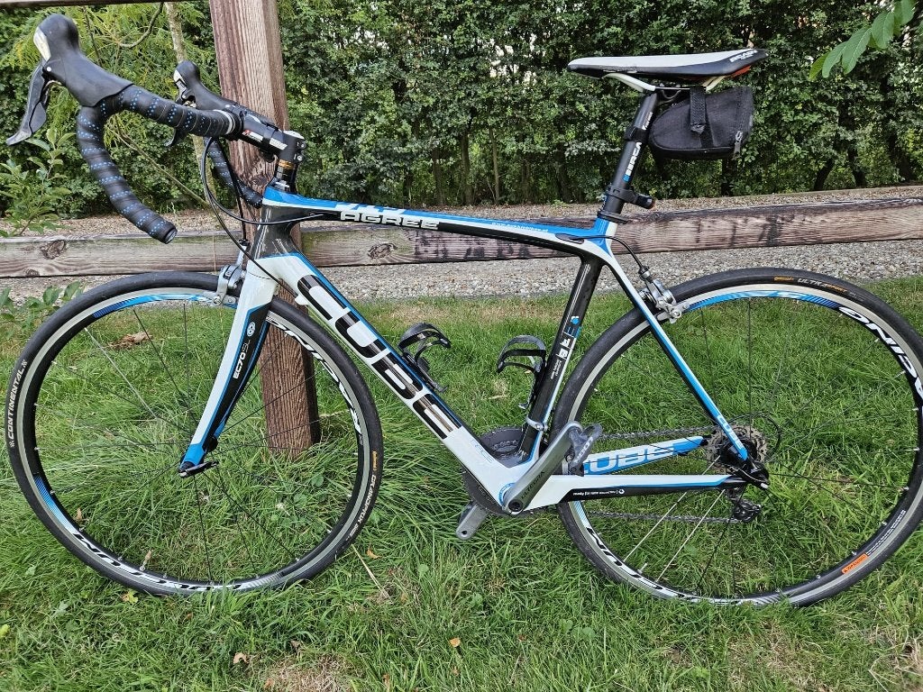 Cube Agree GTC SL carbon racefiets – Ultegra – maat 56, 28 inch, Gebruikt, Carbon, 15 tot 20 versnellingen