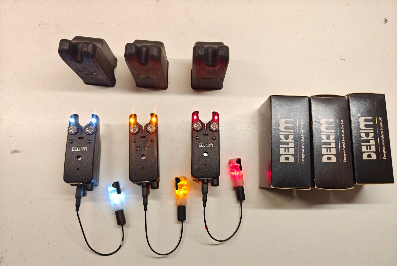 Delkim TXI-D Beetmelders Set (3 stuks), Ophalen of Verzenden, Gebruikt, Overige typen