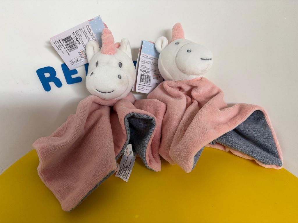 K1467 bambino kruidvat doekje eenhoorn 2x, Ophalen of Verzenden, Nieuw, Overige typen