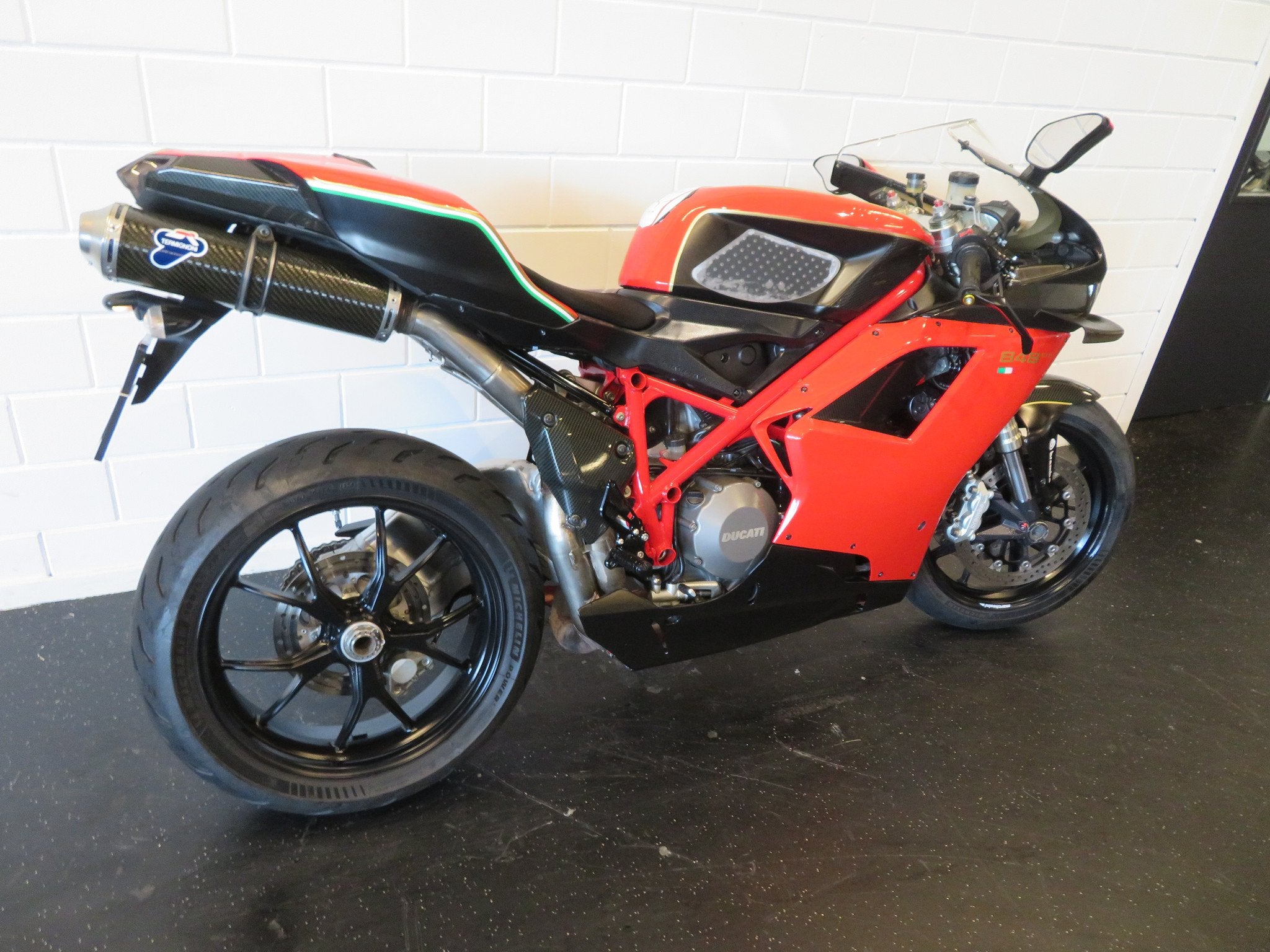 Ducati 848 EVO EDITION TERMIGNONI TOP! (bj 2008), Motoren, Motoren | Ducati, Super Sport, 848 cc, Bedrijf