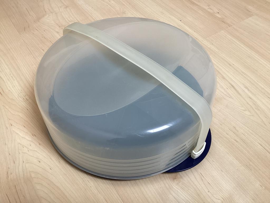 Tupperware taartdoos / vlaaidoos, Ophalen of Verzenden, Zo goed als nieuw