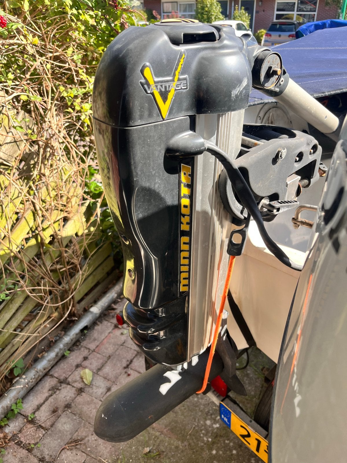 Minn Kota Vantage 80 Lbs 24 Volt Elektrische Buitenboordmoto, Watersport en Boten, Hengelsport | Roofvissen, Ophalen of Verzenden