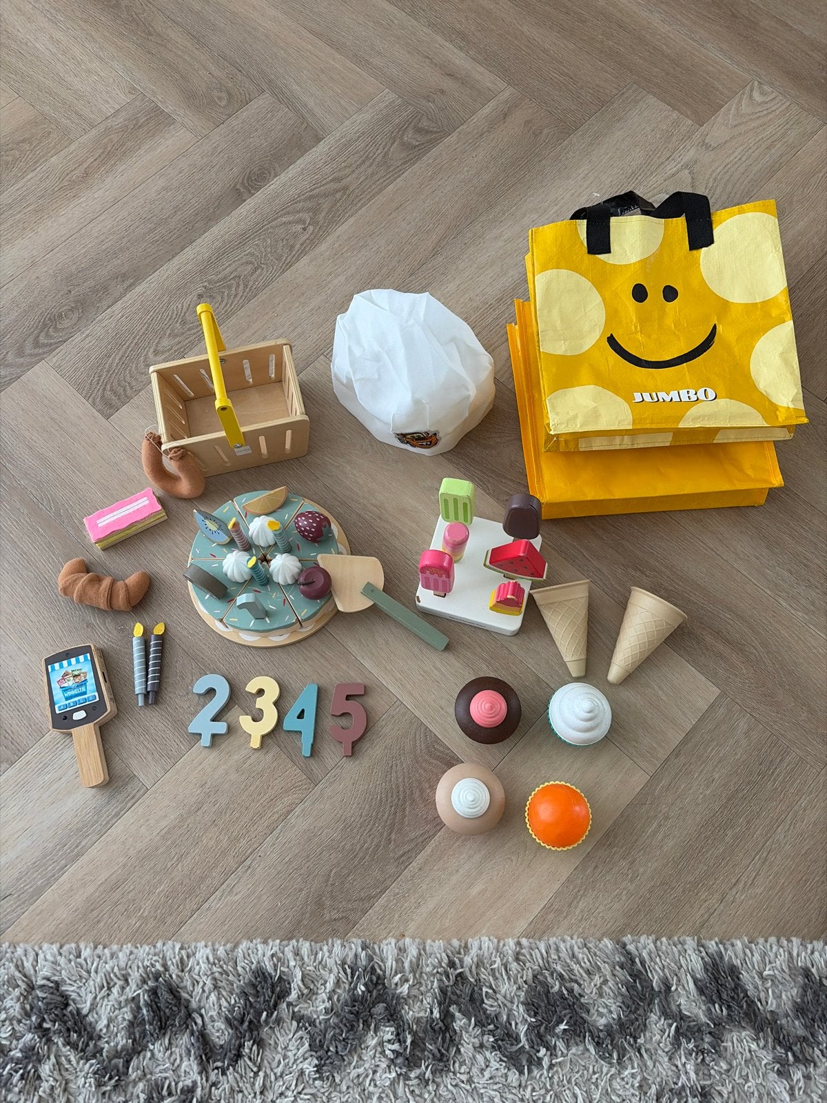 Leuke accessoires voor kinderkeukentje of winkeltje, Ophalen of Verzenden, Gebruikt
