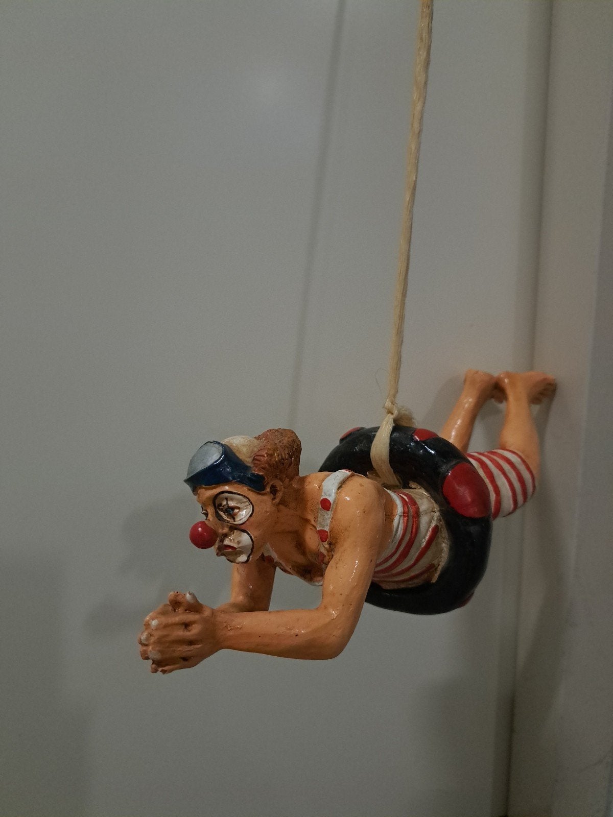 vintage hangende clown, Ophalen, Gebruikt