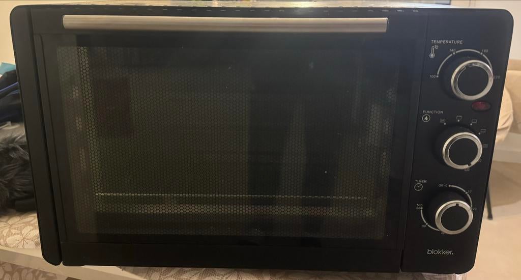 Blokker Oven - Compacte en functionele mini-oven, Minder dan 45 cm, Gebruikt, Oven, Ophalen of Verzenden