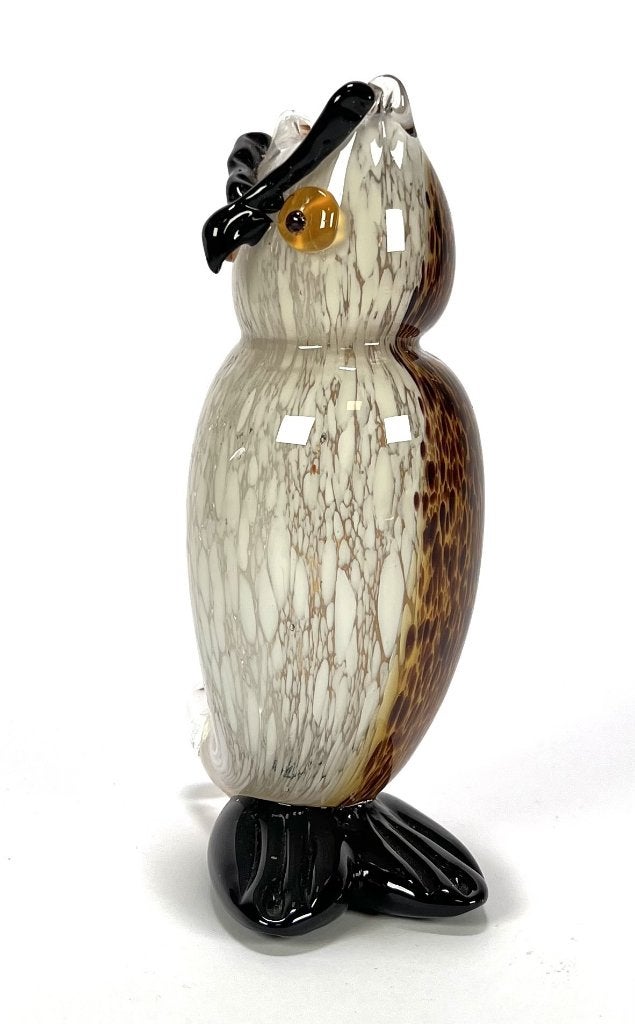 395. Glazen beeld - uil, ca. 2000, Ophalen