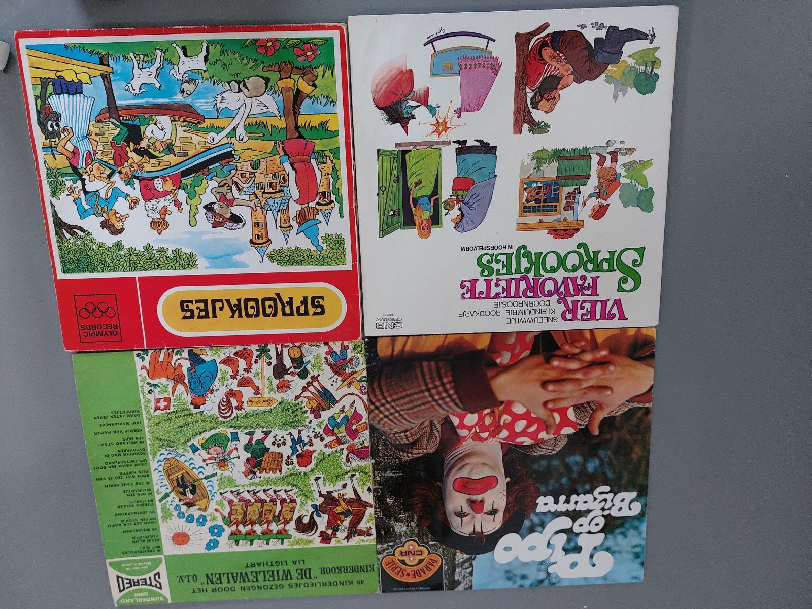 Diverse kinderplaten: Sprookjes, Typo op Bigarra, Kinderkoor, Gebruikt, Ophalen of Verzenden, 12 inch, Overige genres