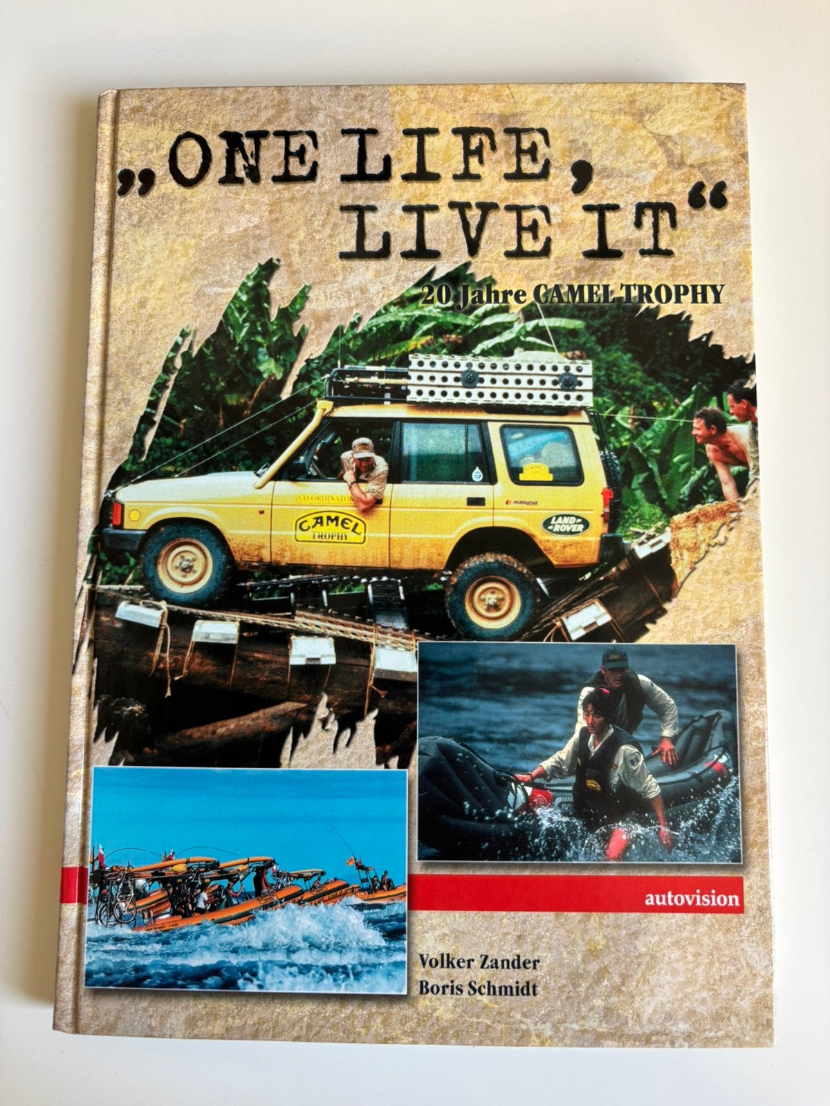Collectie 3/5 Camel Trophy boeken, Ophalen, Zo goed als nieuw