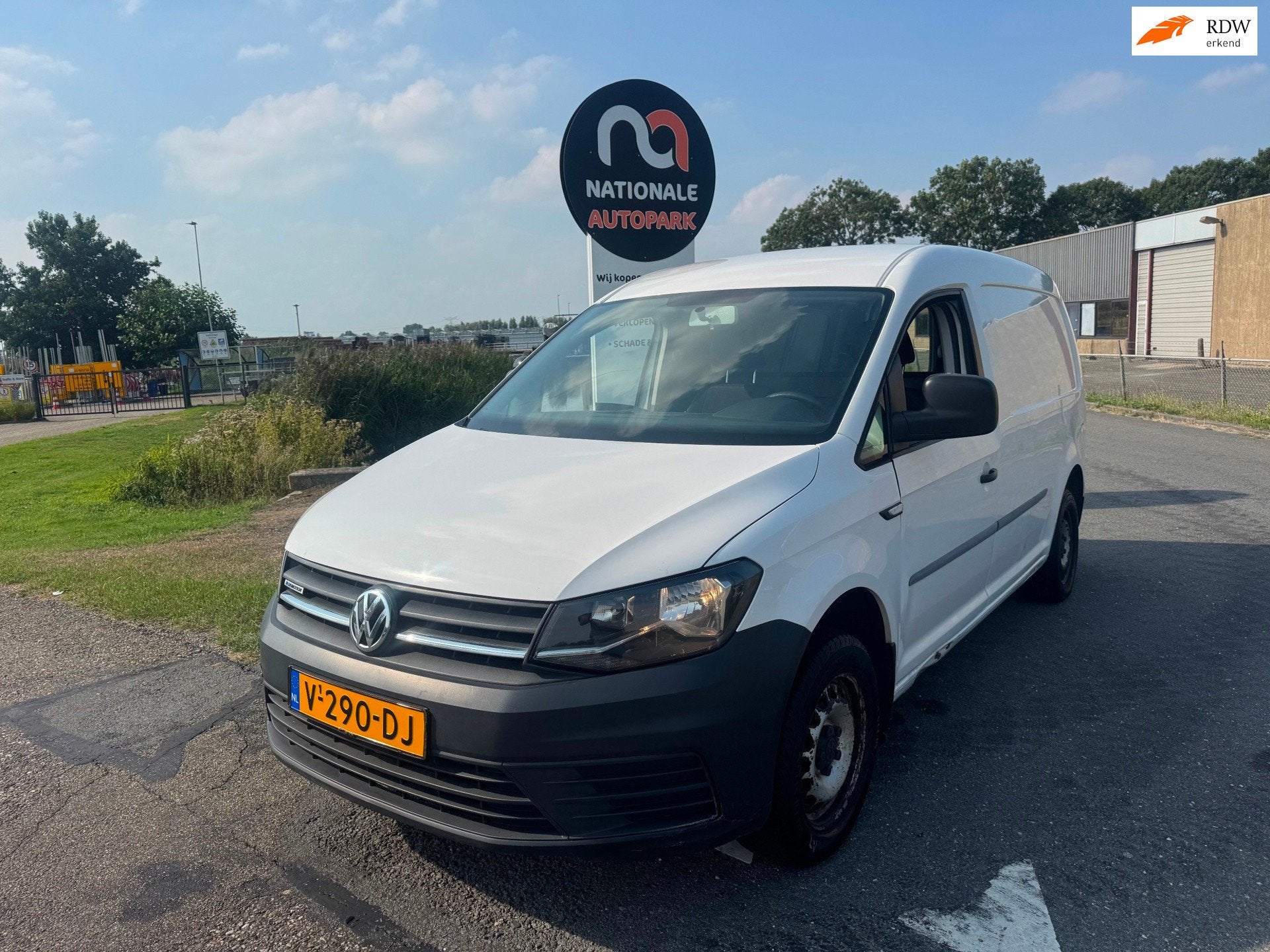 Volkswagen Caddy 2017 * 1.4 TGI L2H1 EcoFuel Maxi Easyline *, Auto's, Voorwielaandrijving, Traction-control, Gebruikt, Euro 6
