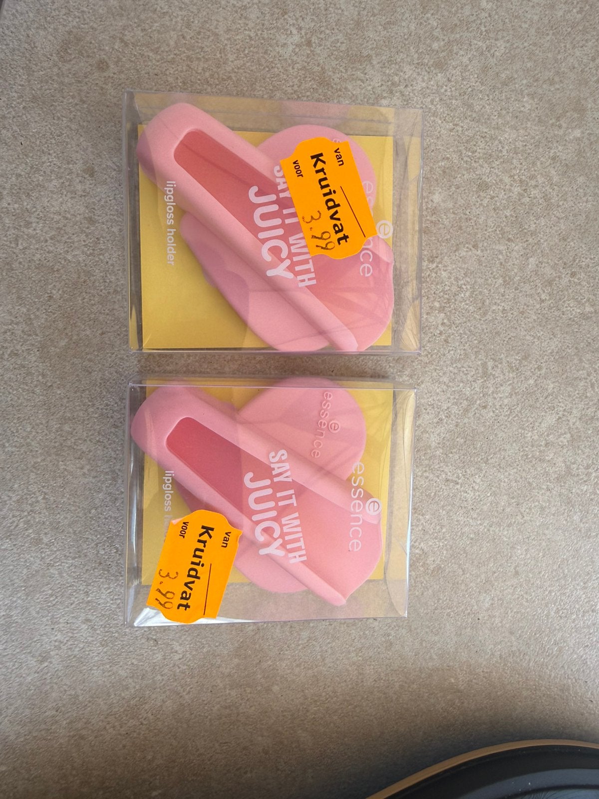 2 essence juicy bomb houders nieuw!, Ophalen of Verzenden, Nieuw