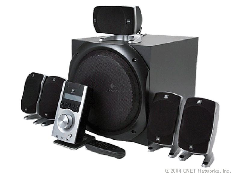 Logitech Z-5500 THX 5.1 Surround Sound Speakerset, Audio, Tv en Foto, Luidsprekers, Overige merken, Gebruikt, Ophalen of Verzenden