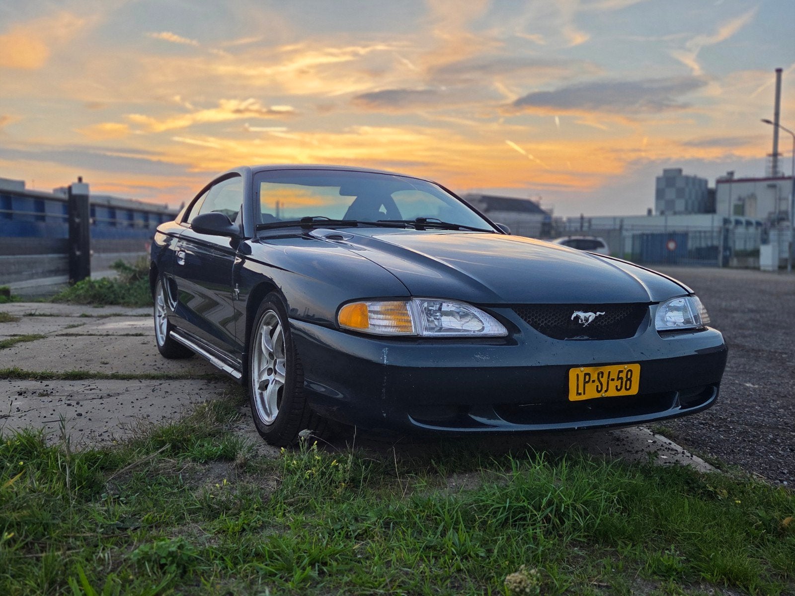 Ford Mustang 3.8 AUT 1995 Groen, Automaat, 454 kg, Achterwielaandrijving, 1440 kg