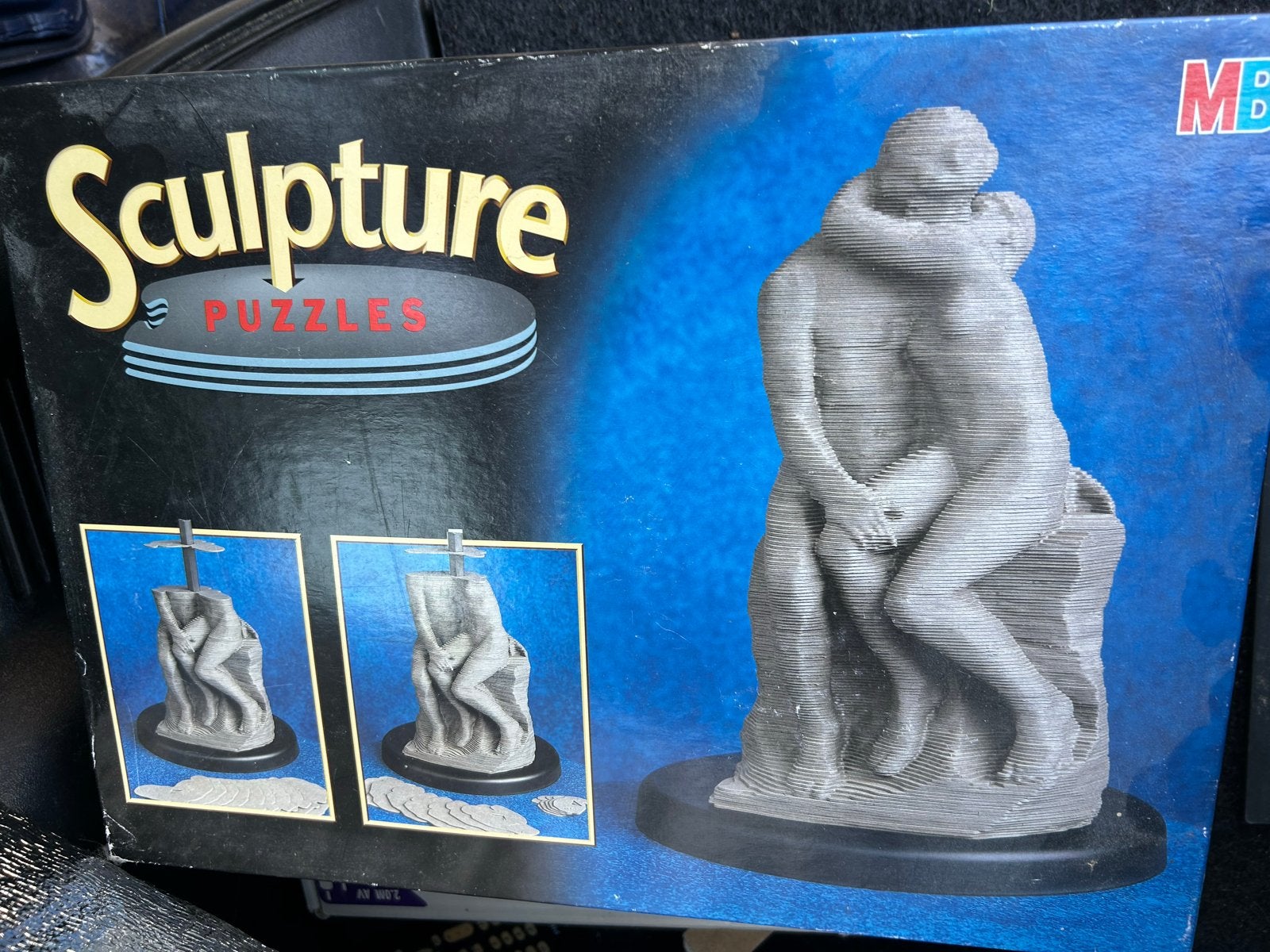 Sculpture Puzzles - El Beso de Rodin (De Kus van Rodin), Ophalen of Verzenden, Minder dan 500 stukjes, Gebruikt, Rubik's of 3D-puzzel