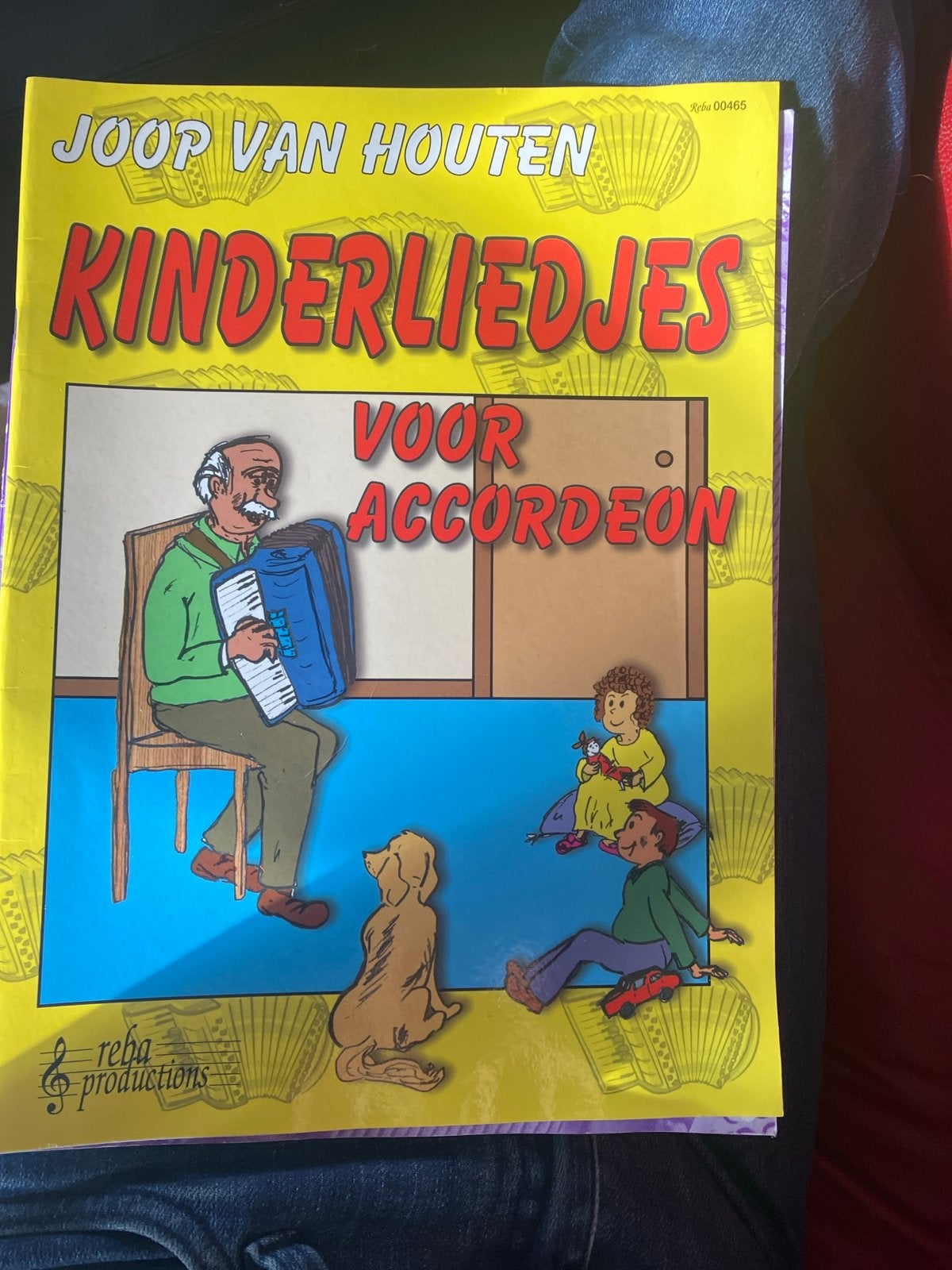 Joop van Houten - Kinderliedjes voor Accordeon, Ophalen of Verzenden, Zo goed als nieuw
