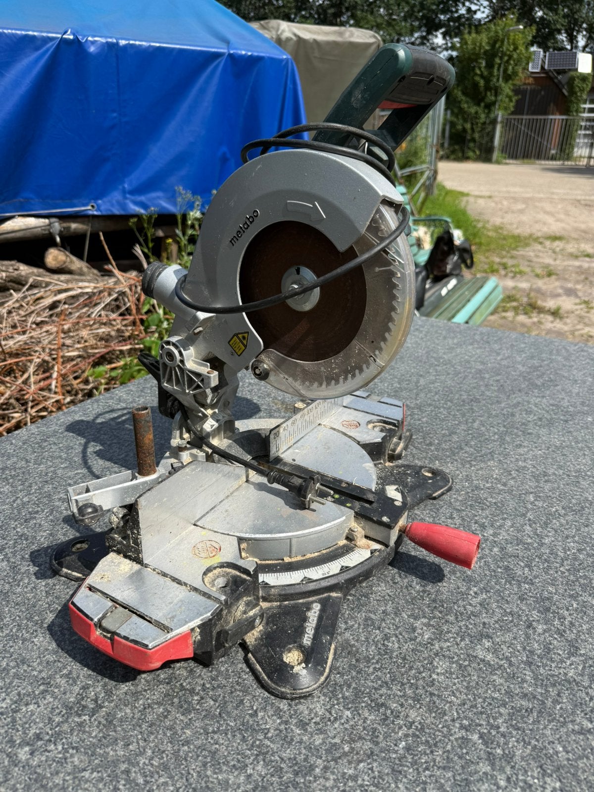 Metabo KS 216 M Lasercut Afkortzaag, Ophalen, Gebruikt, Afkortzaag, 30 tot 70 mm