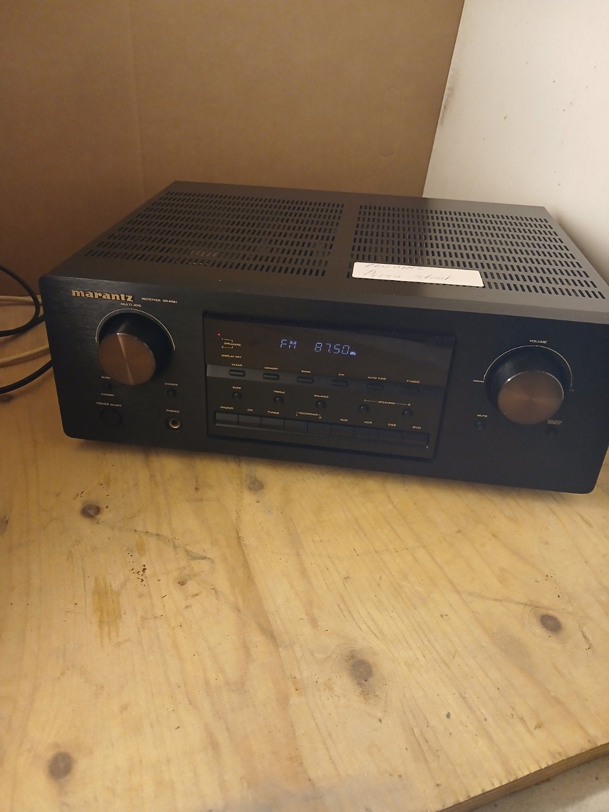 Marantz SR4021 Stereo Receiver - Uitstekende Staat, Marantz, Ophalen of Verzenden, Zo goed als nieuw, 60 tot 120 watt