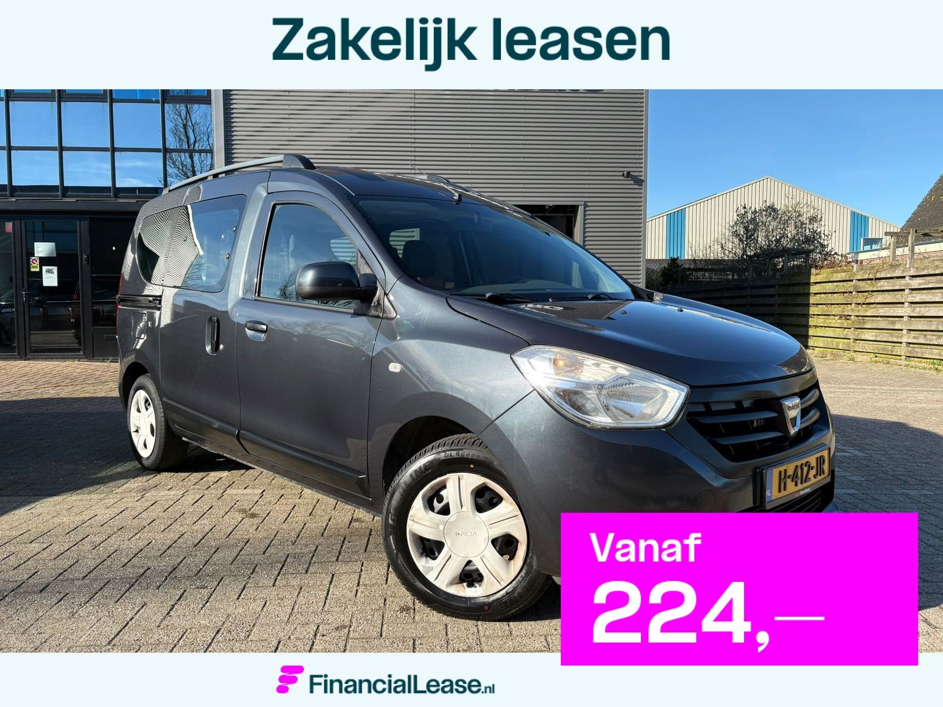 Dacia Dokker 1.2 TCe Ambiance NIEUWE APK, Voorwielaandrijving, Euro 5, Stof, Gebruikt