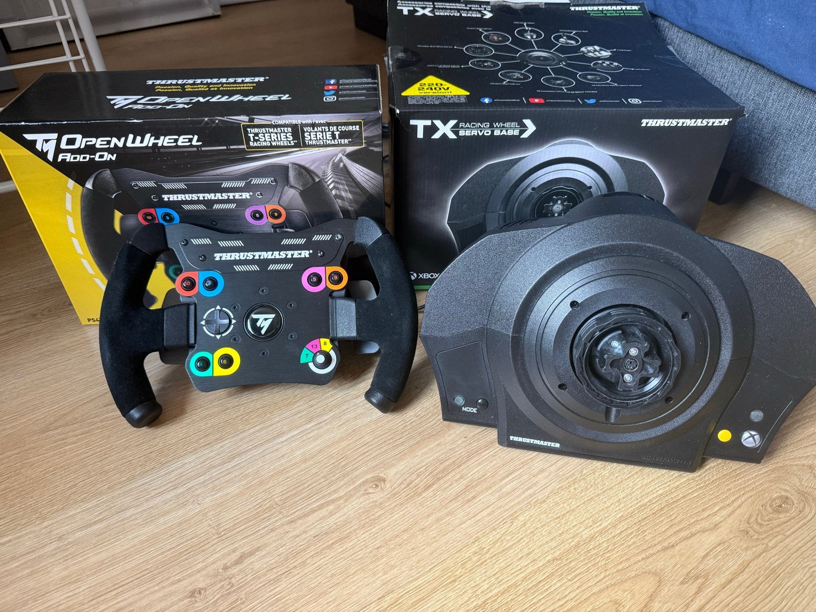 Thrustmaster TX Servo Base + TM Open Wheel Add-On, Racestuur, Xbox, Force feedback, Ophalen of Verzenden
