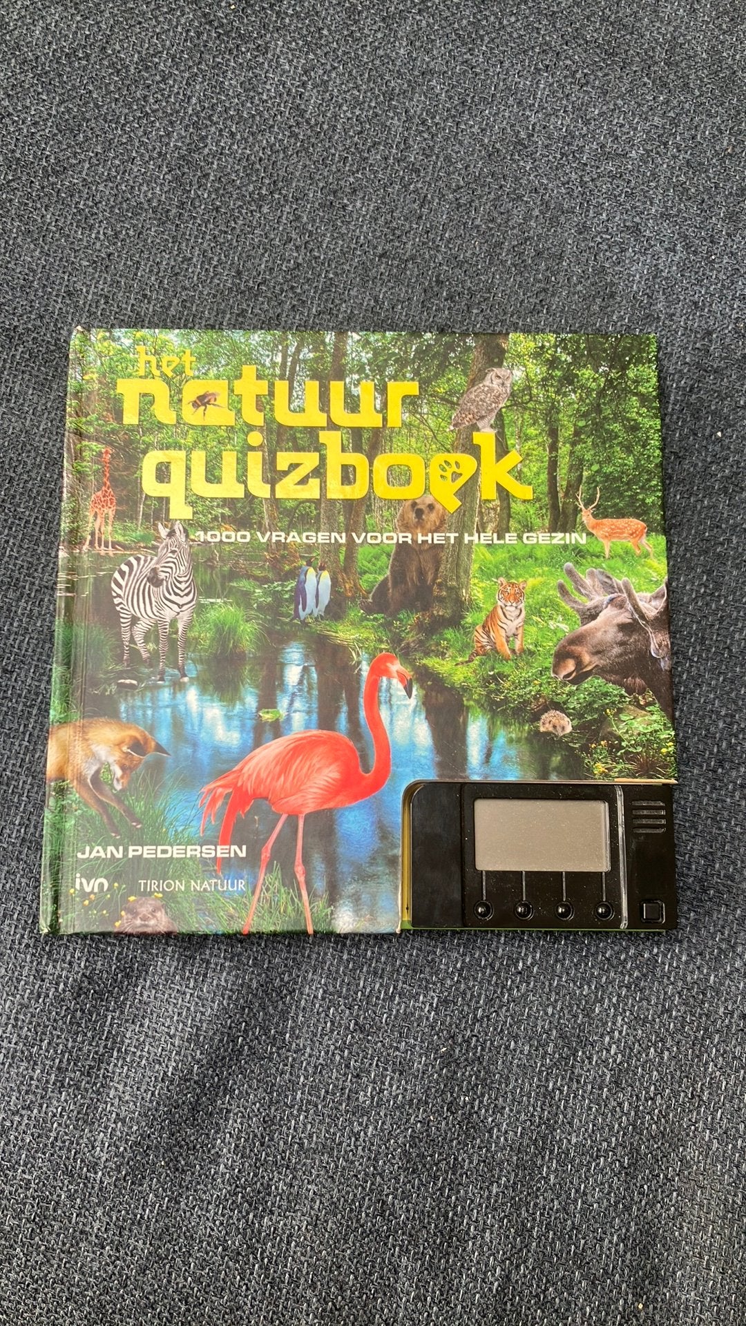 Jan Pedersen - Natuurquizboek, Jan Pedersen, Natuur algemeen, Ophalen, Gelezen
