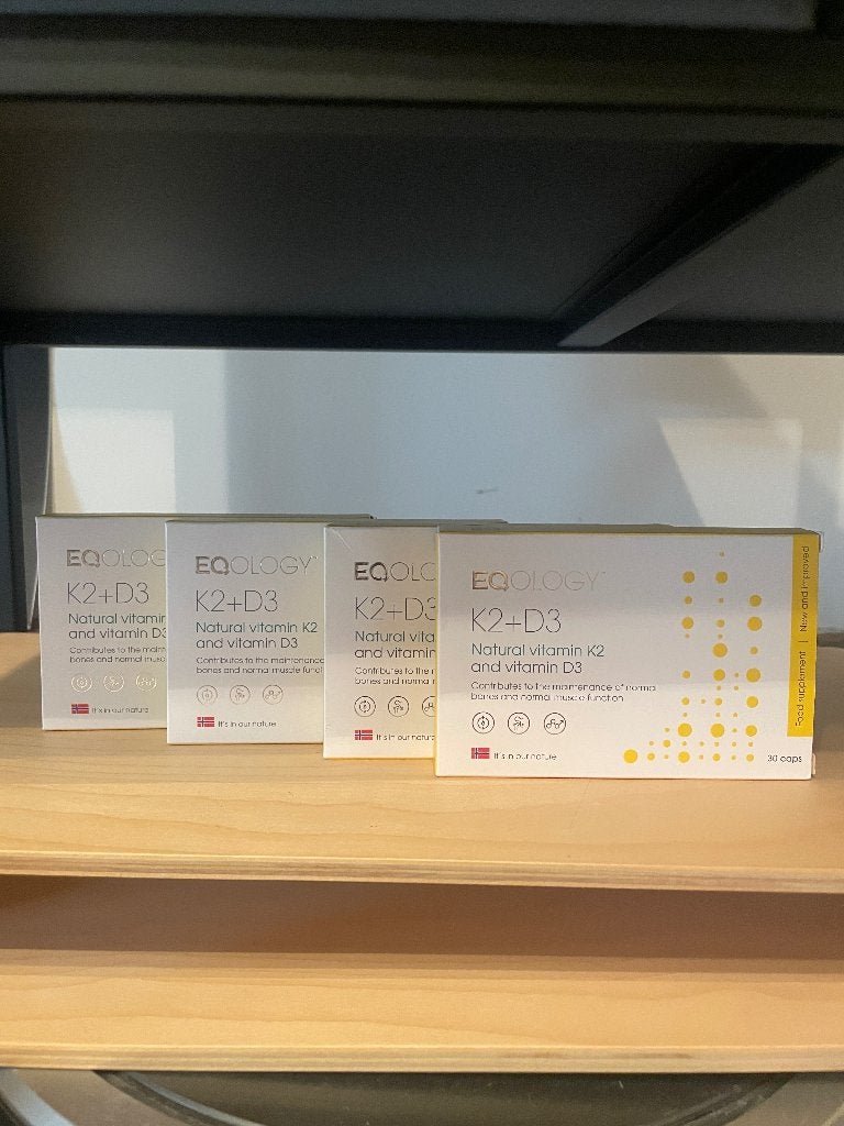 4x Eqology capsules K2+D3, Verzenden, Nieuw, Overige typen