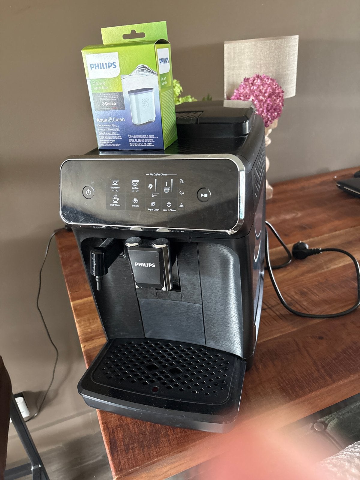 Philips Volautomatische Espressomachine met AquaClean filter, Ophalen, Afneembaar waterreservoir, Gebruikt, Espresso apparaat