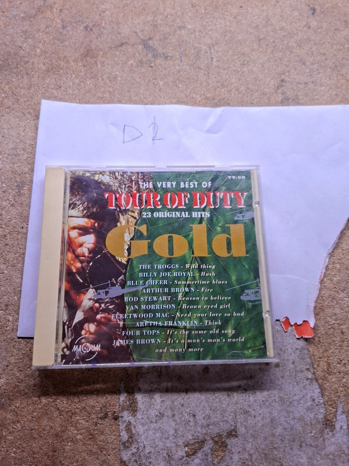 The Very Best Of Tour Of Duty Gold - 23 Original Hits CD, Ophalen of Verzenden, Gebruikt, Verzamelalbum