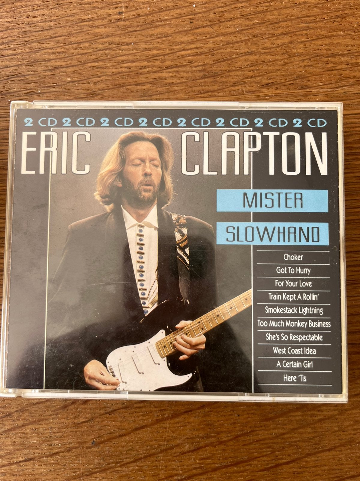 Eric Clapton, mister slowhand ( dubbel cd), Ophalen of Verzenden, Zo goed als nieuw