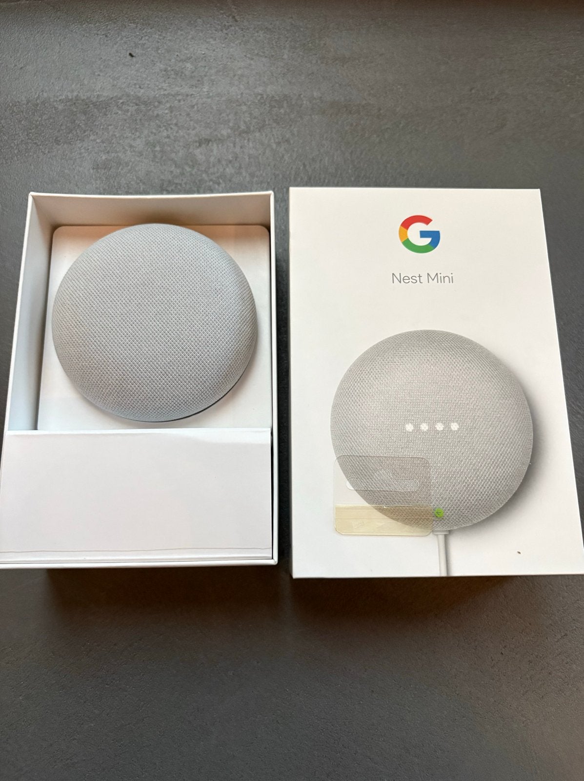 Google Nest Mini (2e generatie) - Slimme speaker, Slimme speaker, Google, Ophalen of Verzenden, Zo goed als nieuw