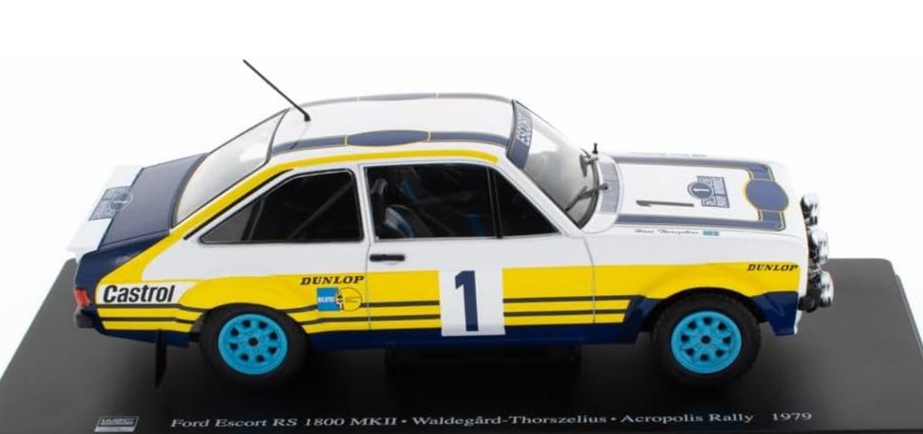 Ford Escort RS 1800 MKII 1979 Acropolis rally  schaal 1/24, Hobby en Vrije tijd, Modelauto's | 1:24, Verzenden, Nieuw, Auto, Overige merken