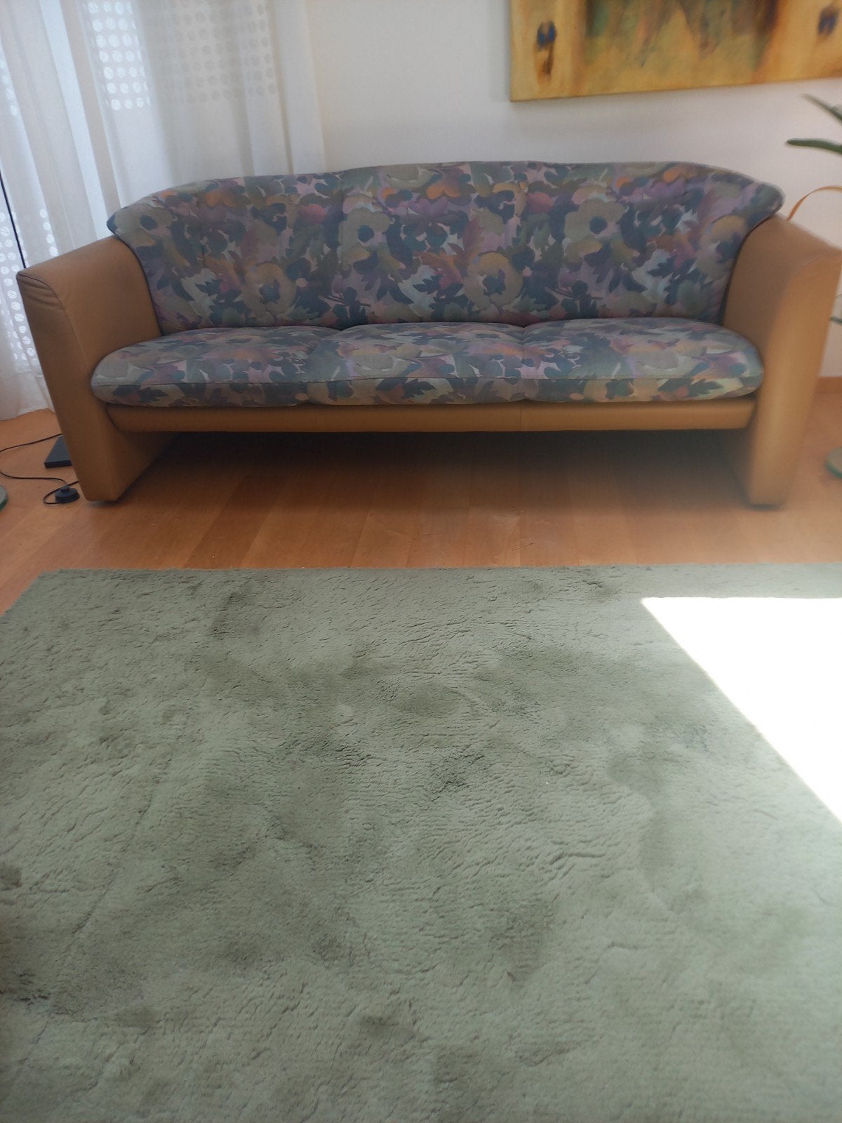 Leolux bankje., Ophalen, Gebruikt, Tweepersoons, 75 tot 100 cm