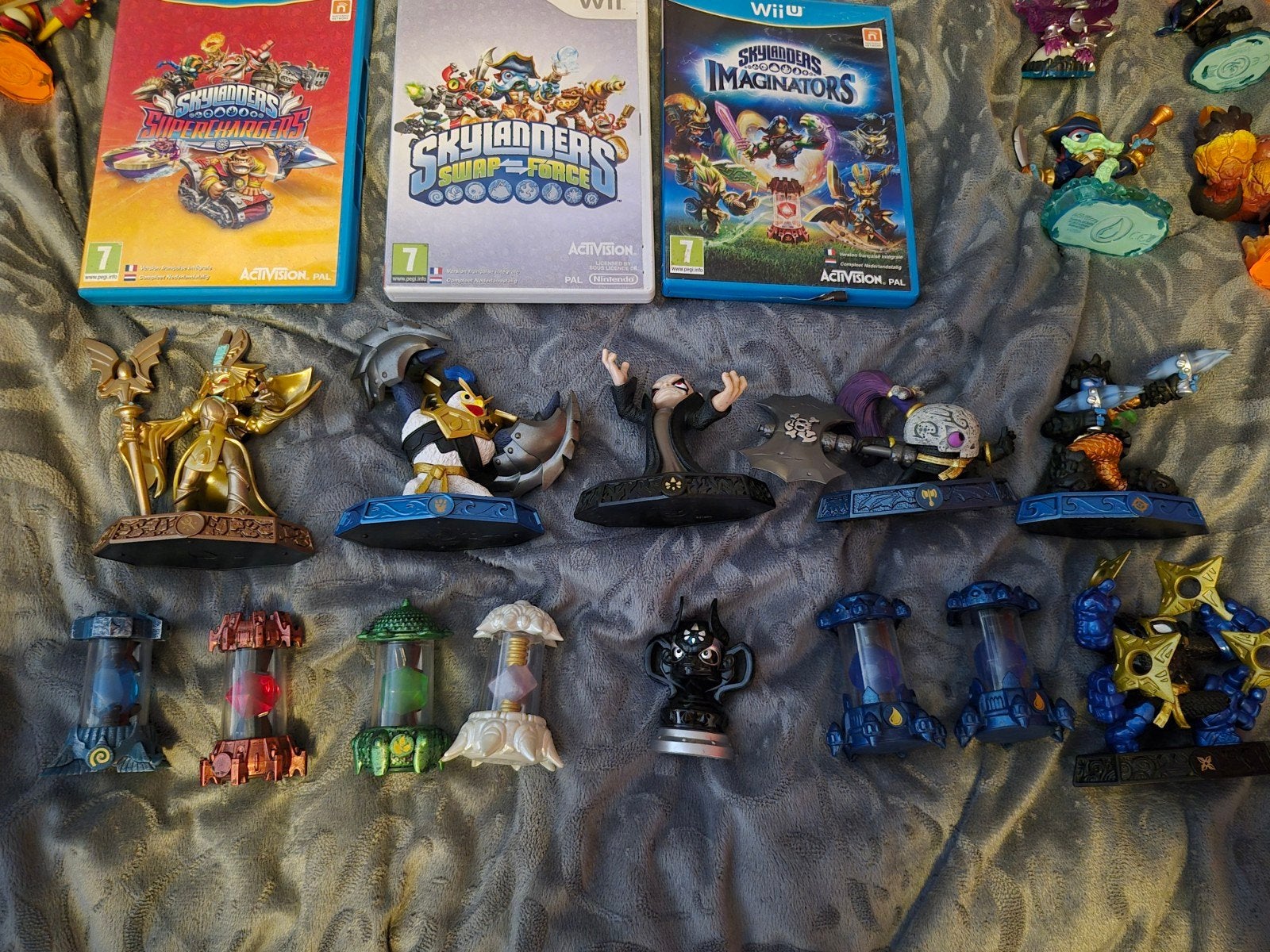 Mega Skylanders Verzameling o.a. Imaginators Wii U (Zeldzame, Spelcomputers en Games, Avontuur en Actie, 2 spelers, Ophalen of Verzenden