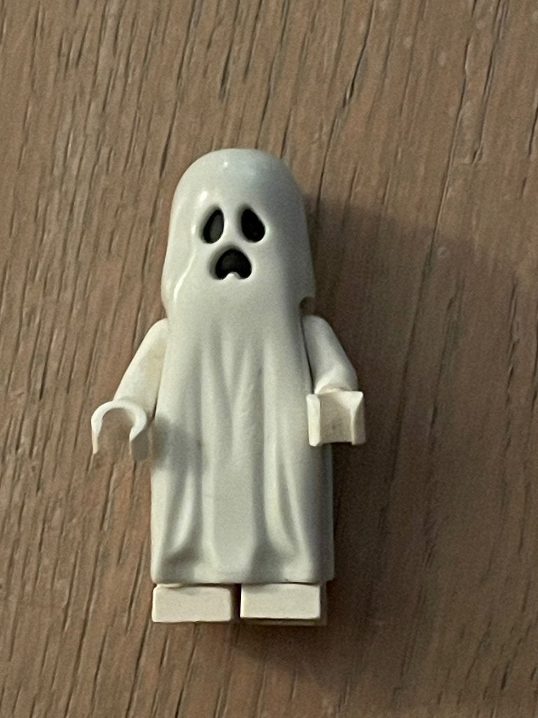 Lego spook (Glow in the Dark), Gebruikt, Lego, Ophalen of Verzenden, Minifiguur